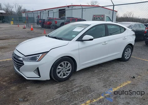 2019 Hyundai Elantra Se из США, поврежденный, VIN 5NPD74LF0KH436776